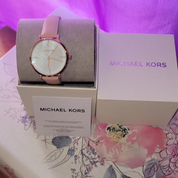 Michael Kors Accessories - Michael Kors rose gold tone alloy MK7106 watch